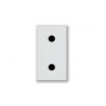 PRISE 2 POLES 16A SANS OBTURATEUR BLANC|sfh|c7ed6d9379b7|