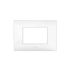 PLAQUE YOUNG 44 RECTANGULAIRE BLANC 3 MODULES|sfh|fda38833ab17|