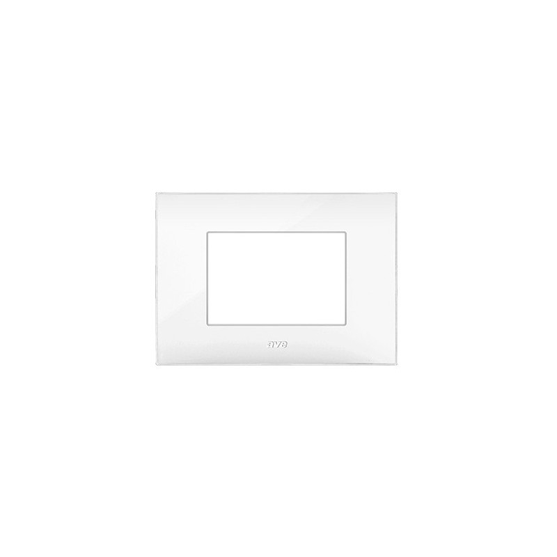 PLAQUE YOUNG 44 RECTANGULAIRE BLANC 3 MODULES|sfh|fda38833ab17|