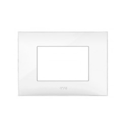 PLAQUE YOUNG 44 RECTANGULAIRE BLANC 3 MODULES|sfh|0adb32310f74|