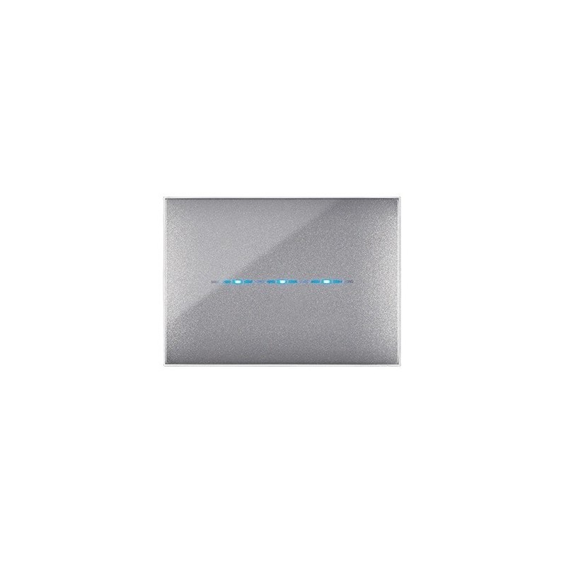 PLAQUE YOUNG TOUCH 44 RECTANGULAIRE GRIS MÉTALLISÉ 3 MODULES|sfh|3c4ab4f4a527|