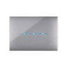 PLAQUE YOUNG TOUCH 44 RECTANGULAIRE GRIS MÉTALLISÉ 3 MODULES|sfh|d5cab2298c2e|