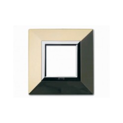 PLAQUE ZAMA 44 CARRÉE DORÉE 2 MODULES|sfh|ba703326d6fd|