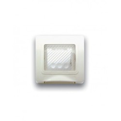 PLAQUE ETANCHE ENCASTREE CARREE 2 MODULES S44 BLANC|sfh|e4767691ac87|
