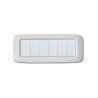 PLAQUE YES 45 RECTANGULAIRE BLANC 6 MODULES|sfh|e7b8fbe4221a|