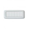 PLAQUE YES 45 RECTANGULAIRE BLANC 6 MODULES|sfh|25b7446e3d7e|