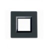 PLAQUE BOIS 44 CARREE WENGE 2 MODULES|sfh|23be6e1af447|