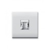 PRISE INFORMATIQUE 8 PLOTS RJ45 CAT 6 UTP CARREE DOMUS 44|sfh|b7f38b417ad9|