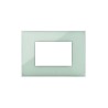 PLAQUE YOUNG 44 RECTANGULAIRE VERT SAUGE 3 MODULES|sfh|28df2c43507f|