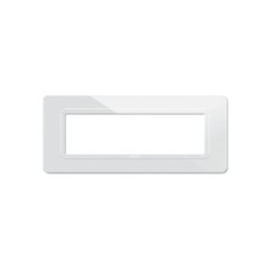 PLAQUE TECHNOPOLYMERE 44 RECTANGULAIRE BLANC 7 MODULES|sfh|85447def72d8|