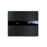 PLAQUE TOUCH 44 RECTANGULAIRE ALUMUNIUM ANTHRACITE BROSSE 3 MODULES|sfh|be8a7dd67bf8|