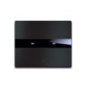 PLAQUE TOUCH 44 RECTANGULAIRE ALUMUNIUM ANTHRACITE BROSSE 3 MODULES|sfh|05c4c9e628cc|