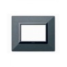 PLAQUE ZAMA 44 RECTANGULAIRE GRAPHITE 3 MODULES|sfh|90247db24a8a|