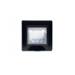 PLAQUE ETANCHE ENCASTREE CARREE 2 MODULES S44 GRIS FONCE|sfh|99096599d86c|