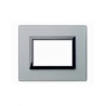 PLAQUE VERA 44 RECTANGULAIRE EN VERRE GRIS OPAQUE 3 MODULES|sfh|6a9e8aa1b40d|