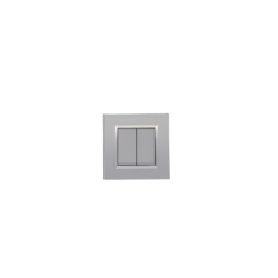 BELLA Carrée Argent Opaque / Cardre Chromé|sfh|d61e21a61e56|