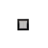 BELLA Carrée Noir Mat / Cardre Chromé|sfh|ee01f03ab9e5|