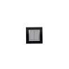 BELLA Carrée Noir Mat / Cardre Chromé|sfh|482739f5f352|