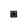 BELLA Carrée Noir Mat / Cardre Chromé|sfh|3b87cfab4d3f|