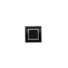 BELLA Carrée Noir Mat / Cardre Chromé|sfh|d71c56113a61|