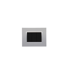 BELLA Rectangulaire Argent Opaque / Cardre Chromé|sfh|e691ebe10a73|