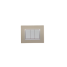 BELLA Rectangulaire Champagne / Cardre Chromé|sfh|de6a2e22903f|