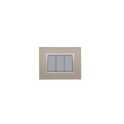 BELLA Rectangulaire Champagne / Cardre Chromé|sfh|e972d00ab5c2|