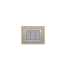 BELLA Rectangulaire Champagne / Cardre Chromé|sfh|e972d00ab5c2|