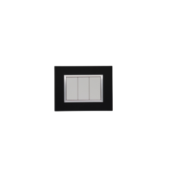BELLA Rectangulaire Noir Mat / Cardre Chromé|sfh|fa6e91a98ff5|