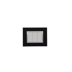 BELLA Rectangulaire Noir Mat / Cardre Chromé|sfh|99eed293c23b|