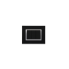 BELLA Rectangulaire Noir Mat / Cardre Chromé|sfh|1f9f6fc8a4f1|