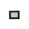 SERENA Techno-Basic Noir Mat / Cadre Chromé|sfh|c42d9e52e850|