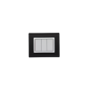 SERENA Techno-Basic Noir Mat / Cadre Chromé|sfh|d9cb7467a761|
