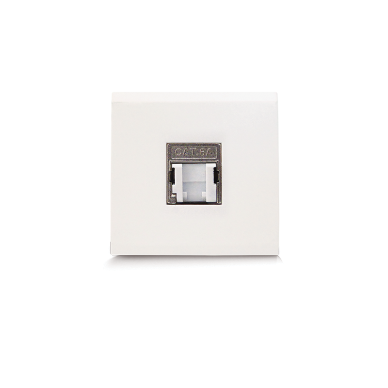 Prise Informatique CAT.6A 2 modules CLARA 43|sfh|56738507c6f5|