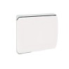 PLAQUE ETANCHE ENCASTREE CARREE 1 MODULE S45 COUVERCLE RIGIDE BLANC|sfh|ba32bf81d332|