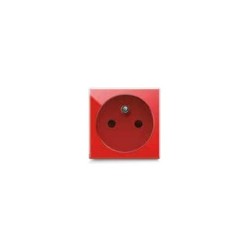 Prise française 2P+T Rouge (16A)|sfh|59473911cfed|