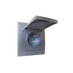 Gamme étanche Gris 2 modules|sfh|e12fd87d472d|