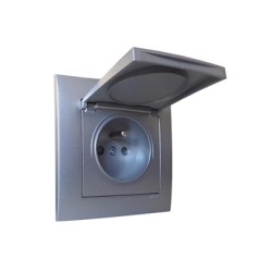 Gamme étanche Gris 2 modules|sfh|d3063da55700|