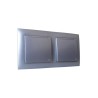 Gamme étanche Gris 2+2 modules|sfh|3dc907d394e0|