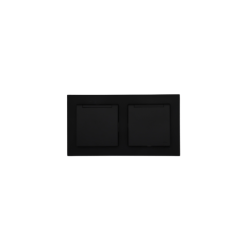 Gamme étanche Noir 2+2 modules|sfh|781663c7652c|