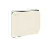 PLAQUE ETANCHE ENCASTREE CARREE 1 MODULE S45 COUVERCLE RIGIDE IVOIRE|sfh|683975dde62f|