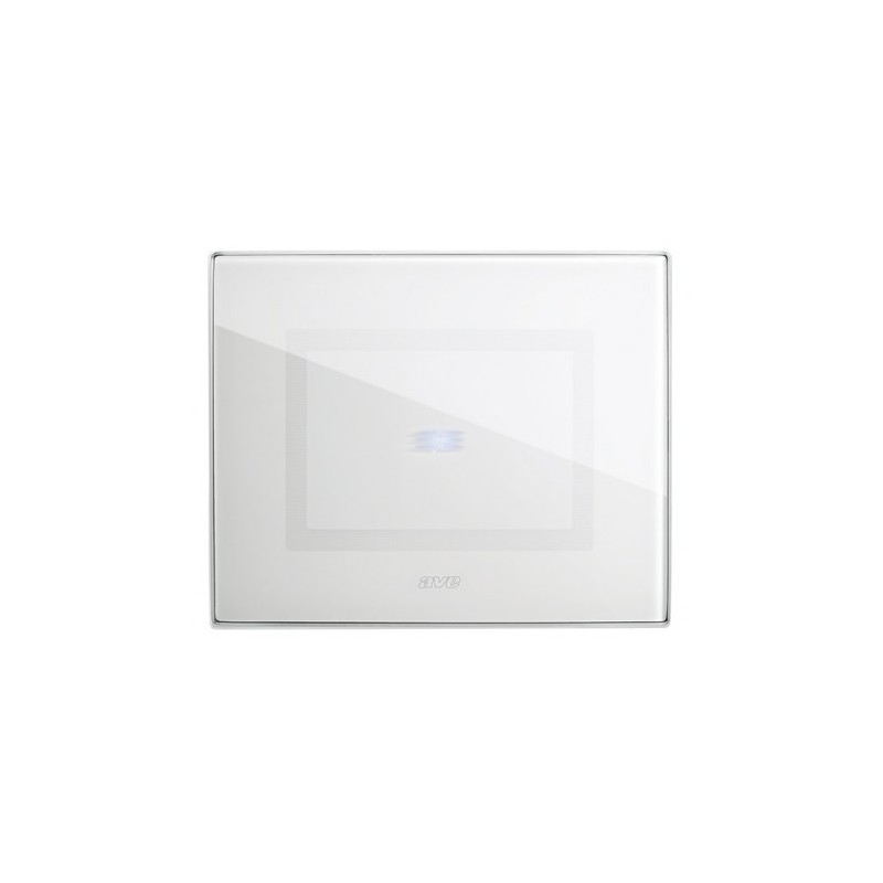 PLAQUE VERA 44 TOUCH RECTANGULAIRE BLANC 3 MODULES 1 COMMANDE|sfh|434645a0d706|