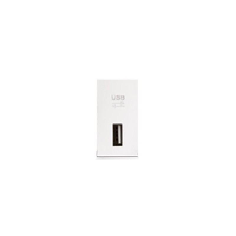Prise USB pour boîte au sol 1 module Blanc|sfh|91f19d2ead27|