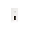 Prise USB pour boîte au sol 1 module Blanc|sfh|91f19d2ead27|