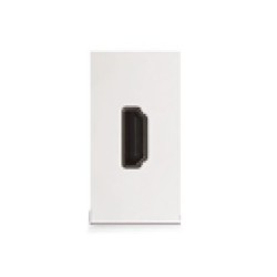 Prise HDMI avec cordon 1 module Blanc|sfh|f8cfa9d1feb3|