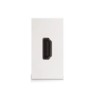 Prise HDMI avec cordon 1 module Blanc|sfh|0ee9d5aacb29|