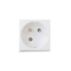 Prise 2P+T Carrée Française Blanc|sfh|3b7bde323f44|