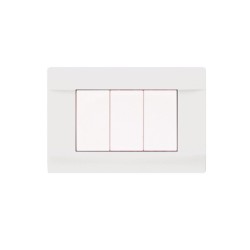 PLAQUES PENCHÉE 45 RECTANGULAIRE BLANC 3 MODULES|sfh|a871a0697d20|