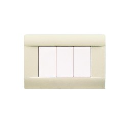 PLAQUES PENCHÉE 45 RECTANGULAIRE IVOIRE 3 MODULES|sfh|911f272f5257|