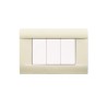 PLAQUES PENCHÉE 45 RECTANGULAIRE IVOIRE 3 MODULES|sfh|911f272f5257|